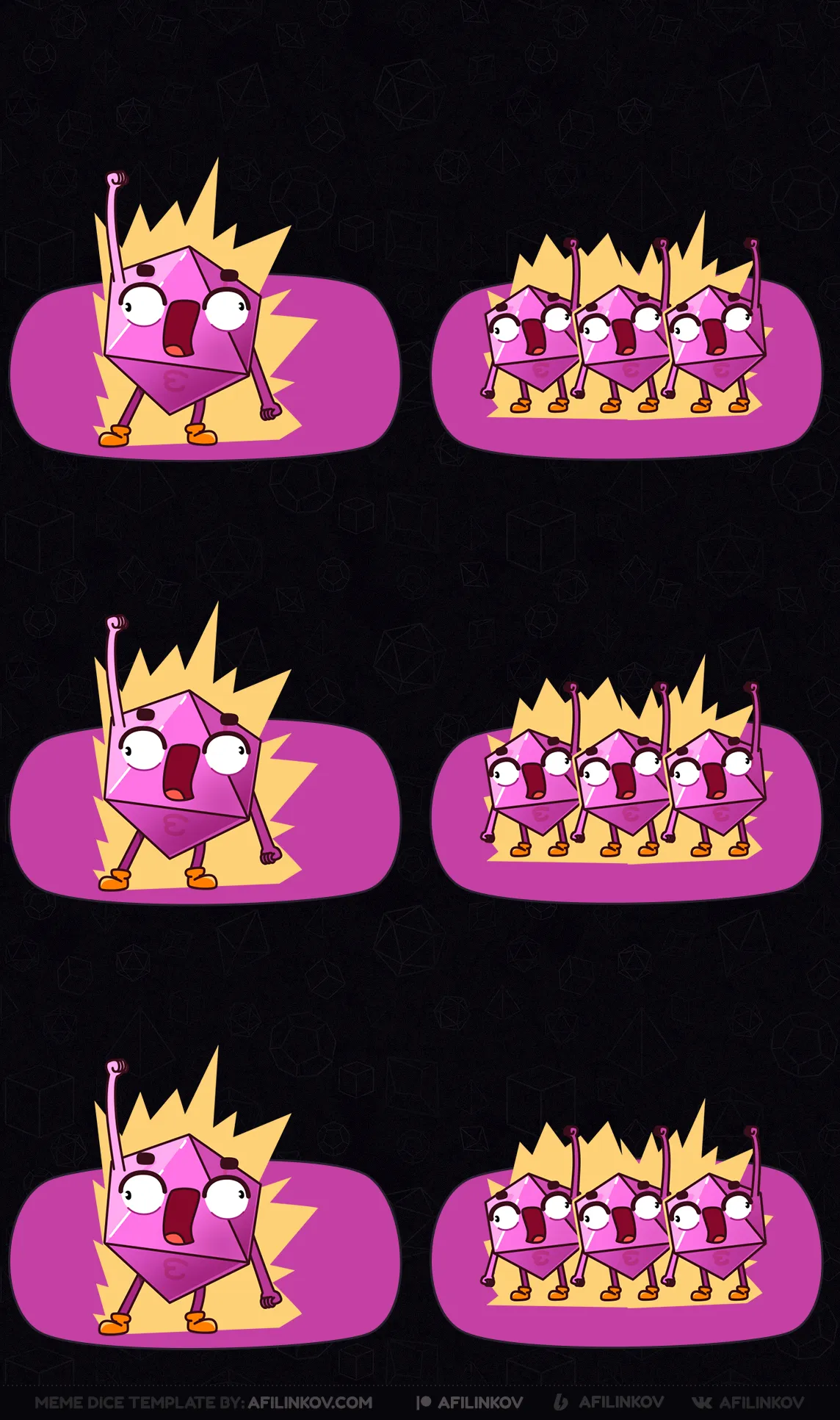 d8, all the things, who we are, stages, screaming, overwhelmed, everything meme, dnd meme