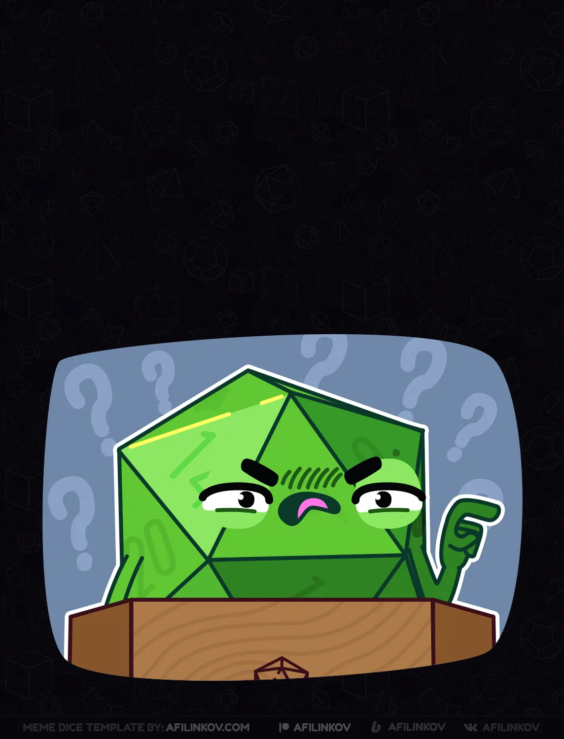 d20, dungeon master, confusion, screen, puzzled DM, misunderstanding, lost in rules, dnd meme