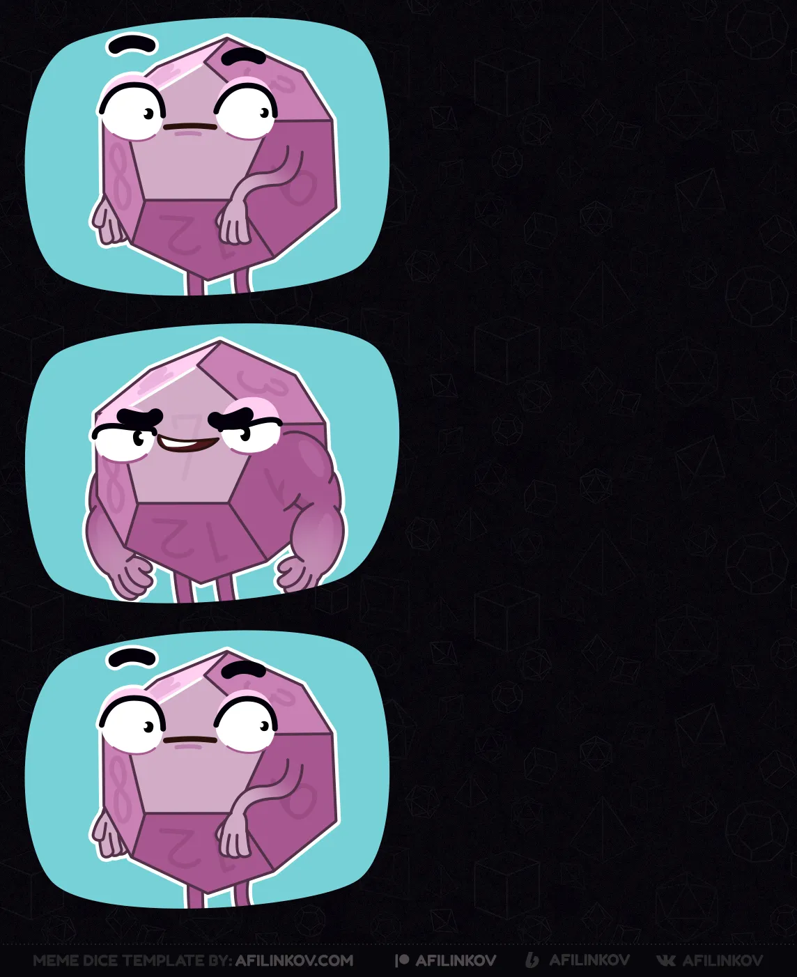 d12, surprise, fear, strong, brave, courage, startled, emotional strength, dnd meme